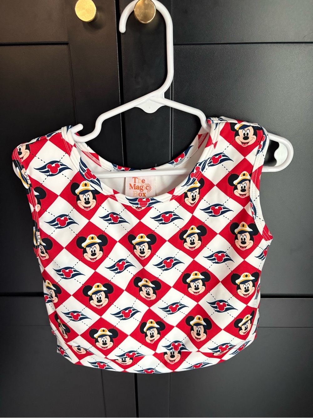 NWOT The Magic Box Kids Crop Tank Top